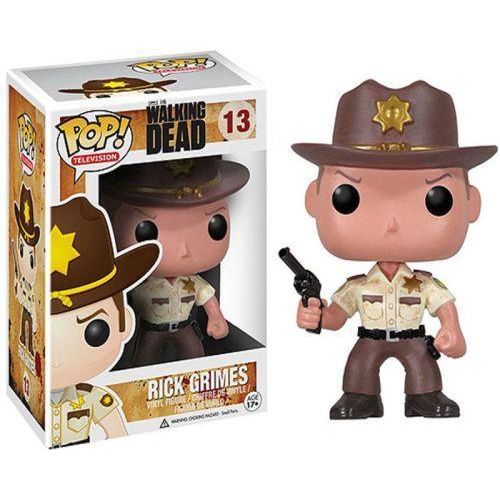 FUNKO WACKELKOPF POP-KULTUR TV-SERIE WALKING DEAD RICK GRIMES FIGUR NEU! Funko
