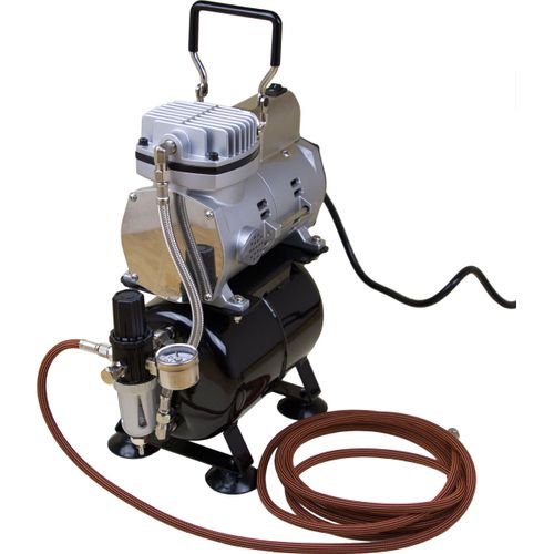 Kompressor Airbrush Sparmax TC-610H-n mit Tank Druckluft Kompressoren