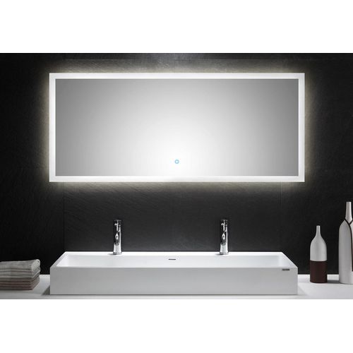 LED Spiegel 140x60 cm mit Touch Bedienung