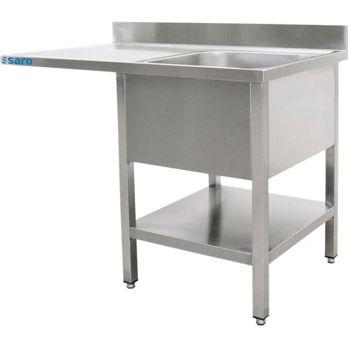 Saro Spülcenter 1 Becken Rechts - B 1400 X T 600 Mm