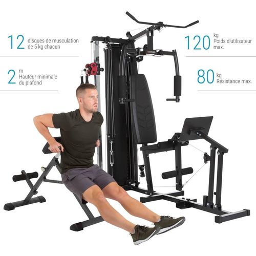 HAMMER Kraftstation Ferrum TX4, Trainingsstation, über 50 Übungsmöglichkeiten