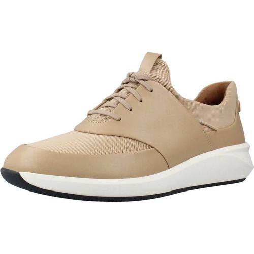 CLARKS Gesundheitsschuhe UN RIO LACE, Beige:39,5