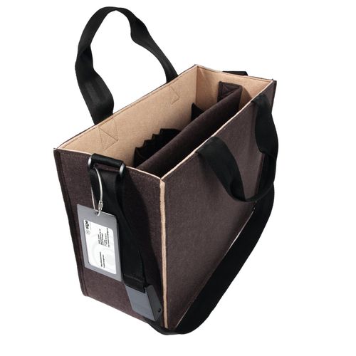 SIGEL Bicolor Laptoptasche braun, beige 15,0 kg, bis 39,1 cm (15,4 Zoll)