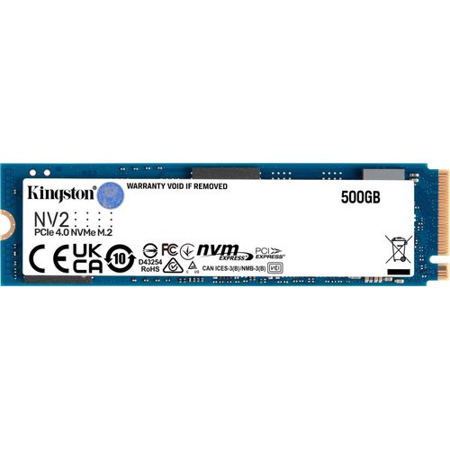 Kingston NV2 500 GB NVMe SSD - Hochleistungsspeicher für Ihren Computer