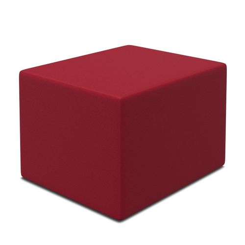 Stufenlagerungswürfel, Stufenbett, 40x50x50cm, Rot