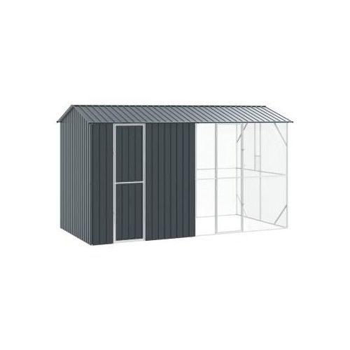 VidaXL Vogelgehege 2,1 m, 4,42 m, 2,47 m