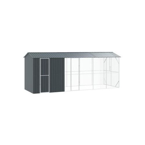 VidaXL Vogelgehege 2,1 m, 6,4 m, 2,47 m