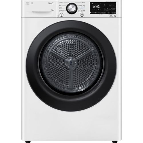 LG RH90V9AVBN Wäschetrockner Freistehend Frontlader 9 kg Weiß