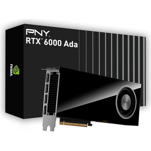 Nvidia RTX 6000 Ada Grafikkarte 48 GB GDDR6 ECC PCIe 4.0 Hohe Auflösung