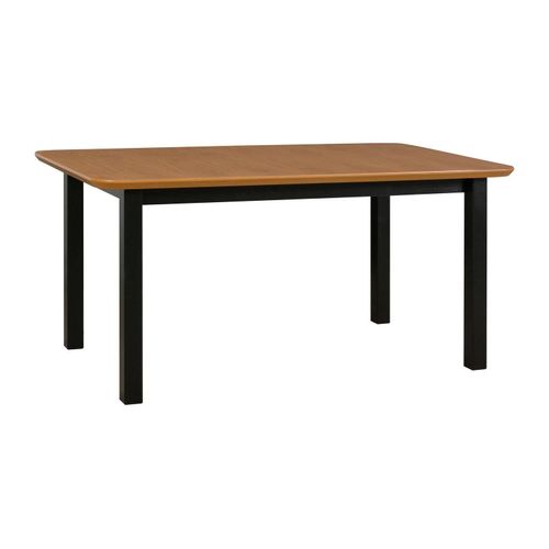 Esstisch BENEDIKT 2S - Erle / Schwarz