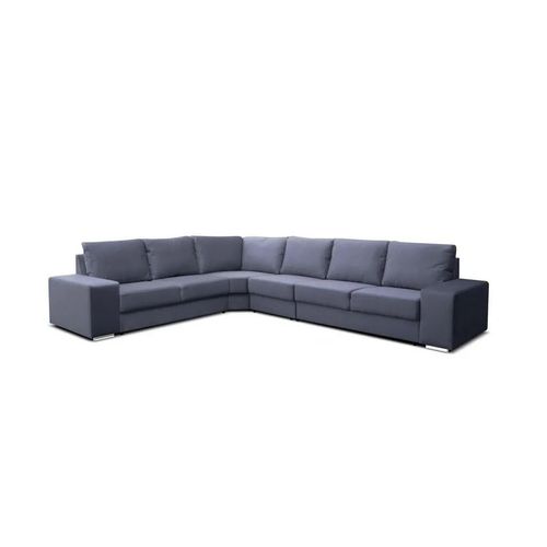 L-förmiges Ecksofa LESANA - blau