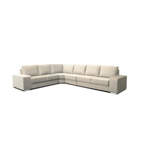 L-förmiges Ecksofa LESANA - beige
