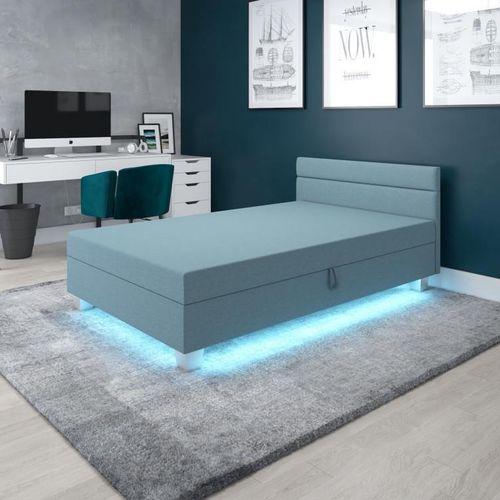 Einzelbett mit Polsterung 80x195 GITA 2 - neuwertig