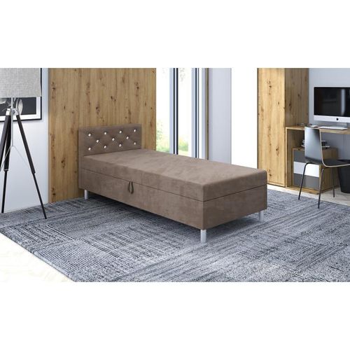 Einzelbett 120x195 PIXI 1 - Kakao