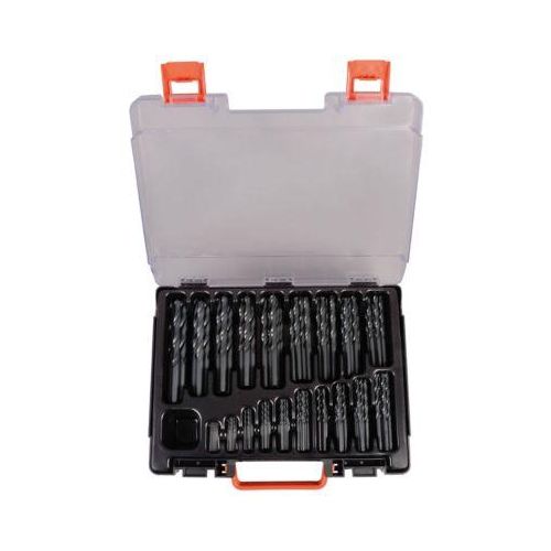 Projahn Bohrer-Magazin ECO, HSS-R, 170-teilig, Ø 1–10 mm / 0,5 mm Schritte, Kunststoffmagazin