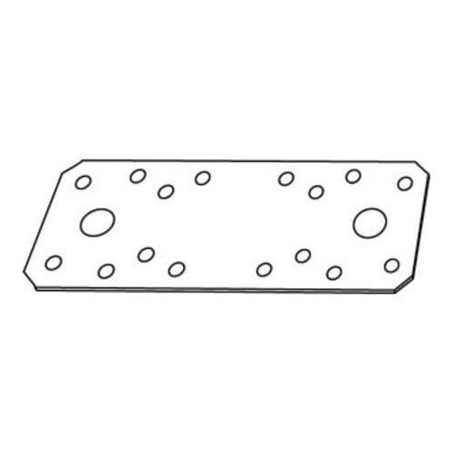 ART 81503 Flachverbinder Edelstahl 133 x 55 x 2 FS 50 Stk