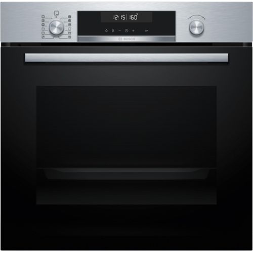 Bosch Serie 6 HBG578BS3, Medium, Elektrischer Ofen, 71 l, 71 l, 30 - 275 °C, Hydrolytisch + Pyrolytisch