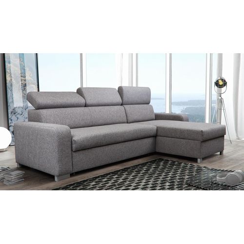 Ecksofa-Set AGOTI - grau