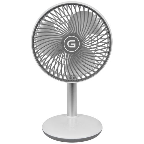 Tischventilator GUTFELS "»VENTI 3010 R«", weiß, B:17cm H:29cm T:13,5cm, Ventilatoren, Tischventilator, kompakt, mit Touch- Bedienung und eine Laufzeit von 12 h