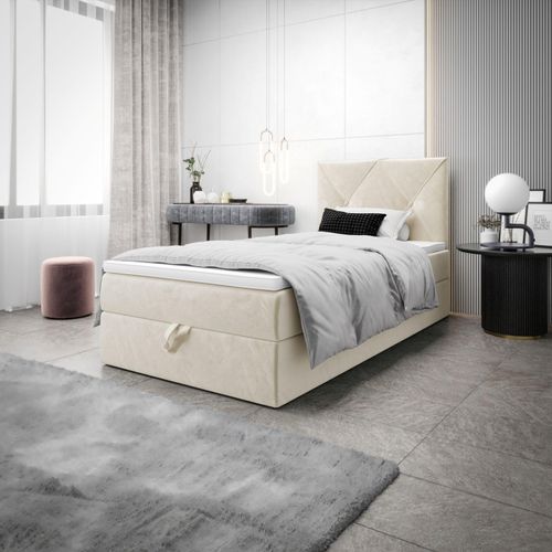 Einzelnes Hotelbett 120x200 LILIEN 1 - beige