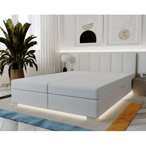 Hotelbett 140x200 ROSIE 7 - weiß