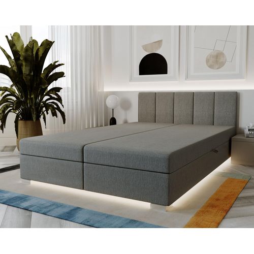 Hotelbett 180x200 ROSIE 8 - grau