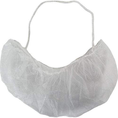 WETEC Reinraum Bartschutz, groß (Einweg Gesichtsmasken Mundschutz Bekleidung)