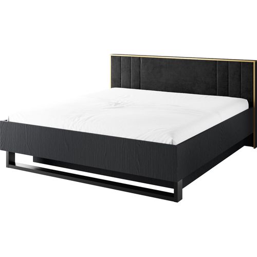 Doppelbett 180x200 MOSQURA - Schwarzgraphit