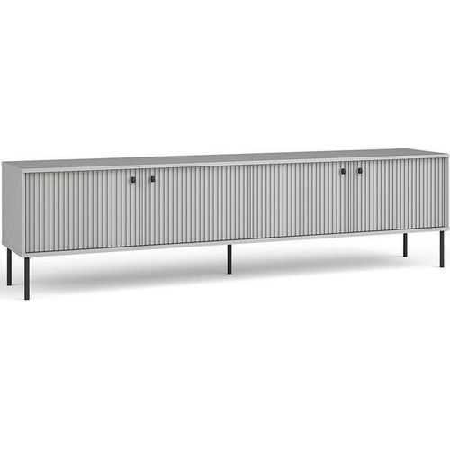 TV-Ständer 207 cm MALAMBO - grau