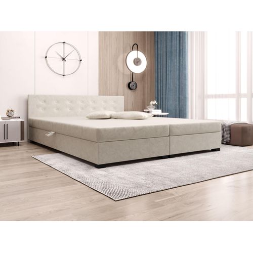 Doppelbett 160x200 AJKA DOUBLE 2 - ecru