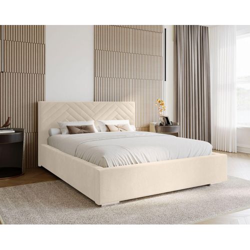 Doppelbett 180x200 GALOX - Vanille