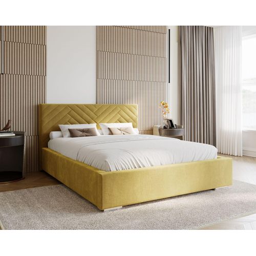 Doppelbett 160x200 GALOX - Honig