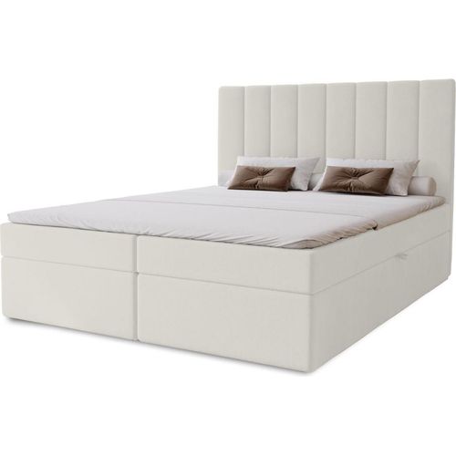 Hotel-Doppelbett 180x200 GRETNA - weiß