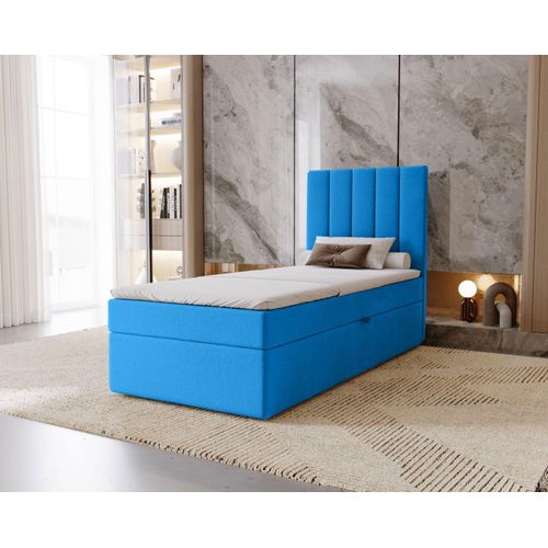 Hotel-Einzelbett 80x200 GRETNA - blau