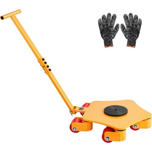 Machine Skate 8800 lbs Machinery Moving Skate with Handle 360° Rotation