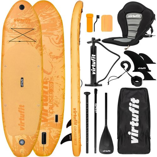 VirtuFit Supboard Cruiser 305 Orange mit Kajak-Sitz