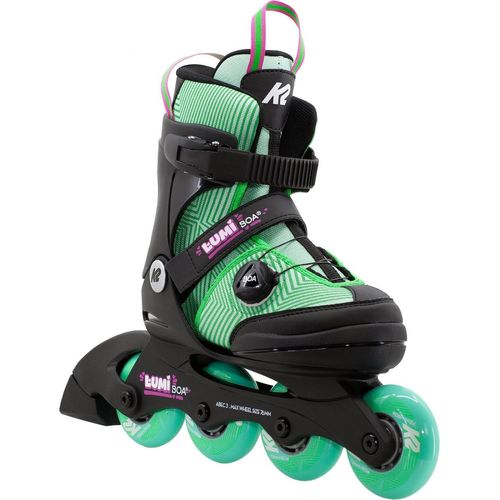 K2 Lumi Boa Inline Skates Kinder Mädchen Inliner 30M0721 : 32 - 37