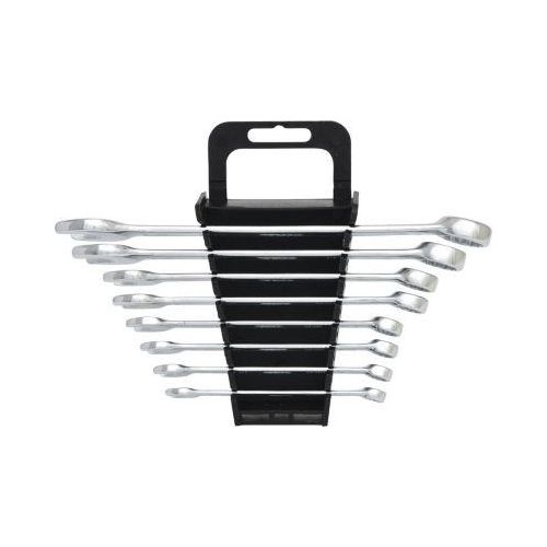 Ringmaulschlüssel-Satz, abgewinkelt, 8-tlg 8-19mm
