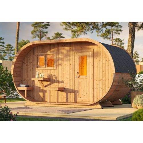 Fjordholz Ovales Saunafass Modell Cara-A