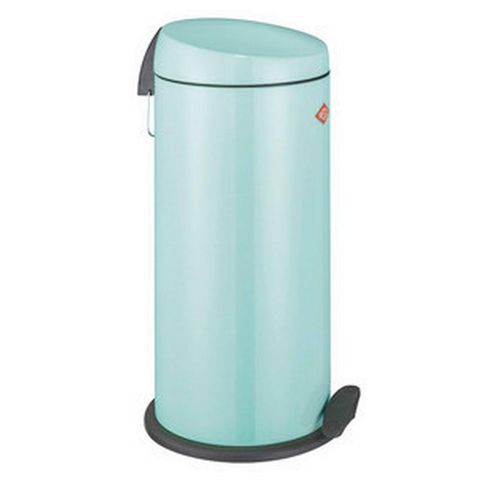 Wesco Abfallsammler Capboy Maxi, Edelstahl, Mintgrün, Metall, 22 L, 60 cm, Küchen, Küchenausstattung, Mülleimer