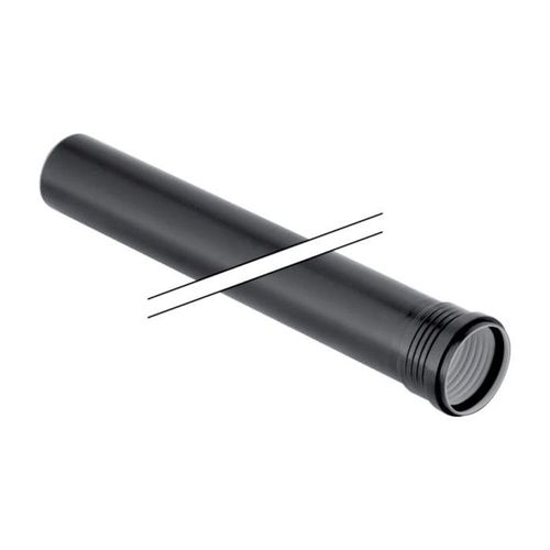 Geberit Rohr Silent PP DN 90, 2000 mm, mit Muffe, schalloptimiert