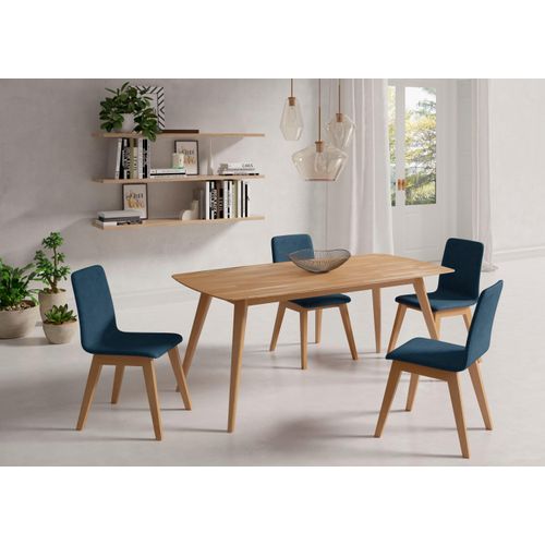 Esstisch HOME AFFAIRE, braun (buche, buche, buche), B:180cm H:75cm T:90cm, Tische, Esstisch, Breite 140 cm und 180 cm