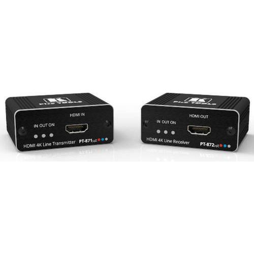 Kramer Electronics ELECTRONICS PT-872XR - 4K HDR HDMI Compact PoC Receiver over Long-Reach DGKat 2.0 - Kupferdraht - HDMI