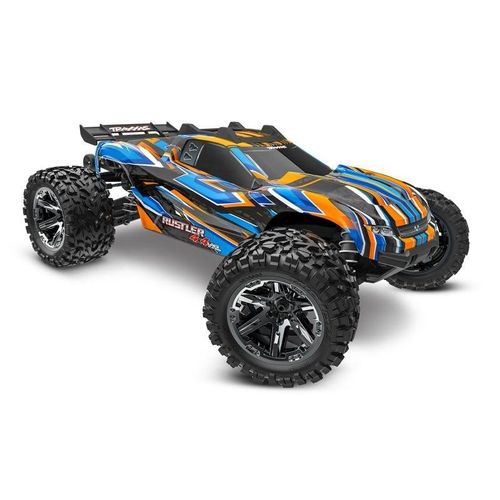 Traxxas Rustler 1:10 VXL HD 4WD RTR orange
