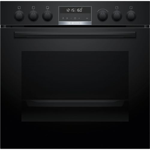 Bosch HND679LS62 (HEG578BB4 + NXX675CB5E) Einbauherd-Set, Air Fry, 3D Heißluft, Hydrolyse und Pyrolyse