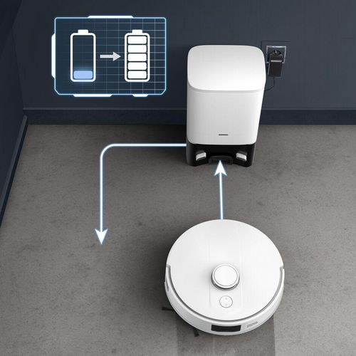 Rowenta X-Plorer RR9197WH Roboter-Staubsauger 0,29 l Beutellos Wei