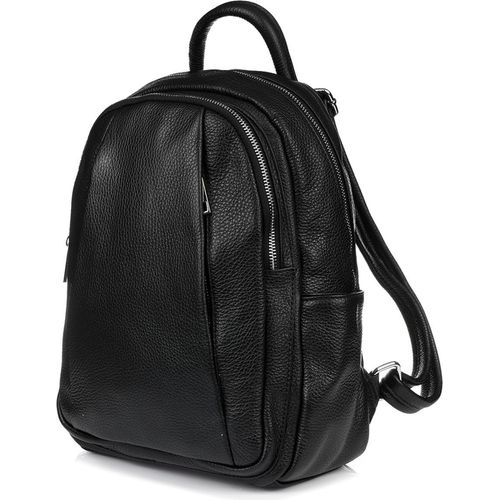Lederrucksack A4 Damen geräumig solide italienische Premium große solide Leder