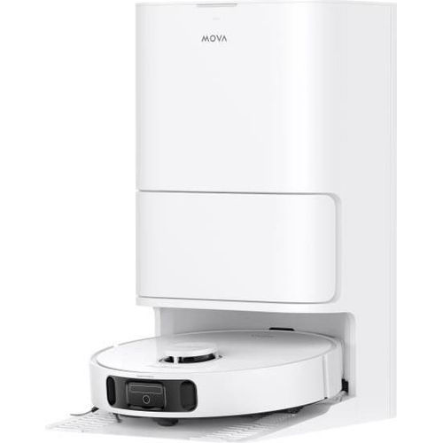 Saugroboter mit Wischfunktion MOVA E40 ULTRA, Automatische Entleerung, 19000 Pa, MaxiReach Technologie, Anti-Verhedderungs-Bürste