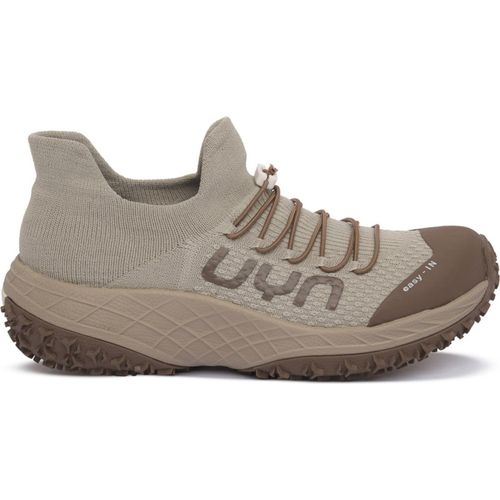 UYN Easy In Damen Sportschuhe, Beige in Gr. 39, Technischer Schuh für Stadt und Trail, Textil, Optimale Stabilität und Komfort