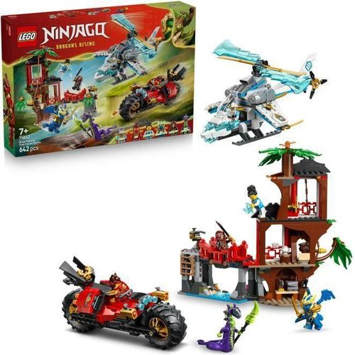 LEGO NINJAGO La Cabane et les Véhicules des Ninjas, Bauset, Ab 7 Jahren, Saison 4